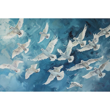 Birds in Flight Canvas